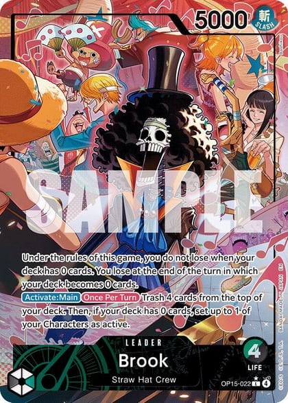 Brook (OP15-022) (Alternate Art), Adventure on Kami's Island OP15-022