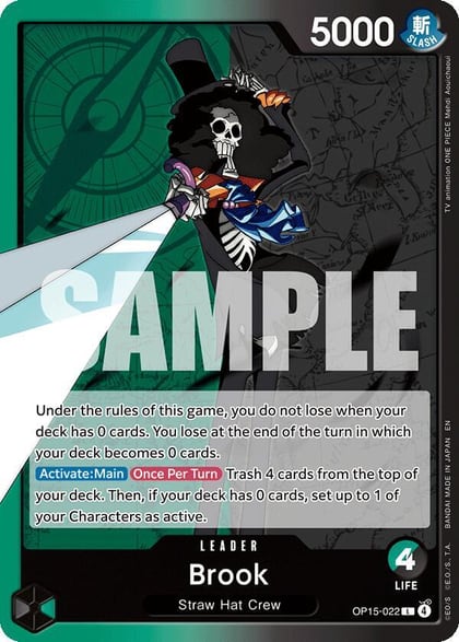 Brook (OP15-022), Adventure on Kami's Island OP15-022