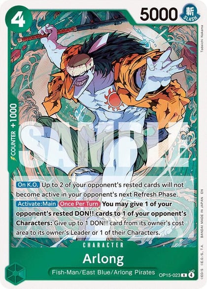 Arlong, Adventure on Kami's Island OP15-023