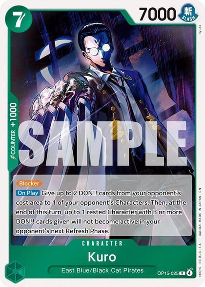 Kuro, Adventure on Kami's Island OP15-025