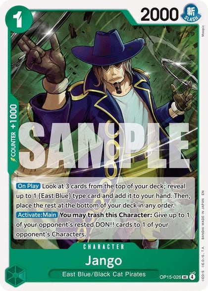Jango, Adventure on Kami's Island OP15-026