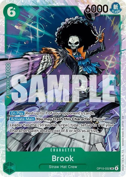Brook (OP15-032), Adventure on Kami's Island OP15-032
