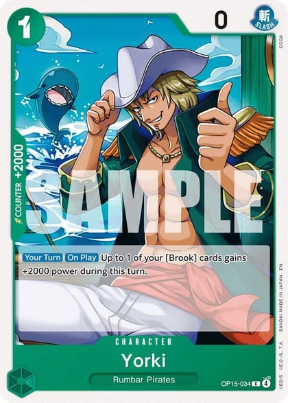 Yorki, Adventure on Kami's Island OP15-034