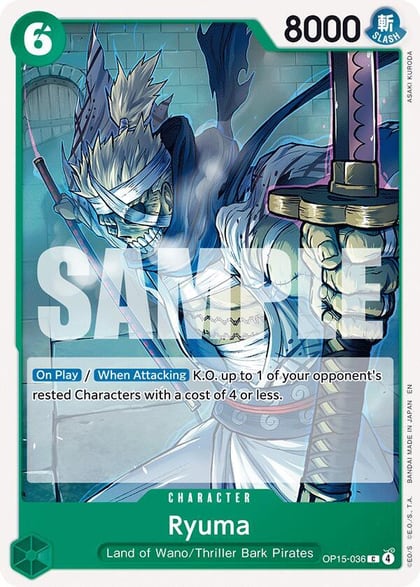 Ryuma, Adventure on Kami's Island OP15-036