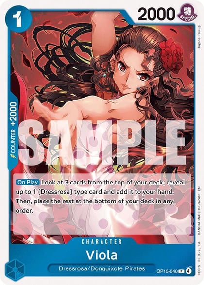 Viola, Adventure on Kami's Island OP15-040