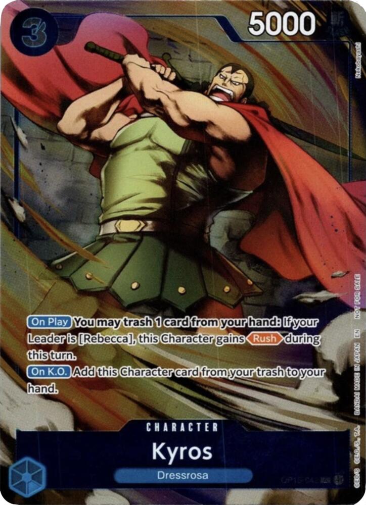 Kyros (Dash Pack), Adventure on Kami's Island OP15-042