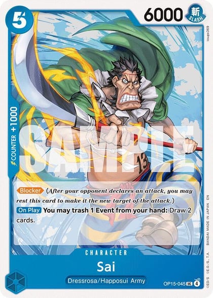 Sai, Adventure on Kami's Island OP15-045
