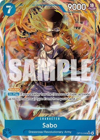 Sabo (Alternate Art), Adventure on Kami's Island OP15-046
