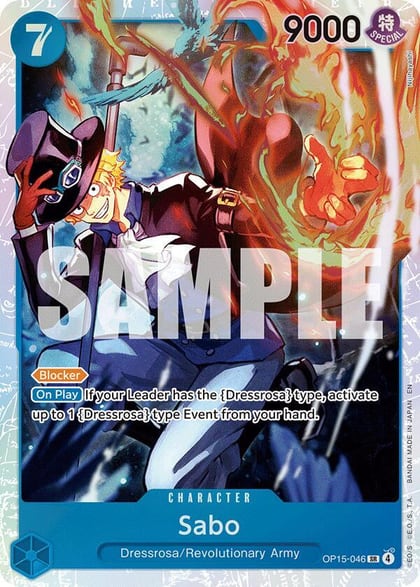 Sabo, Adventure on Kami's Island OP15-046