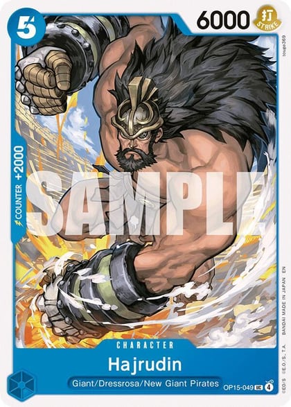 Hajrudin, Adventure on Kami's Island OP15-049