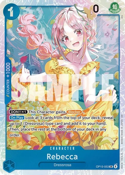 Rebecca (OP15-053), Adventure on Kami's Island OP15-053