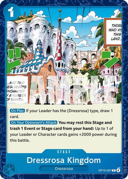 Dressrosa Kingdom, Adventure on Kami's Island OP15-057