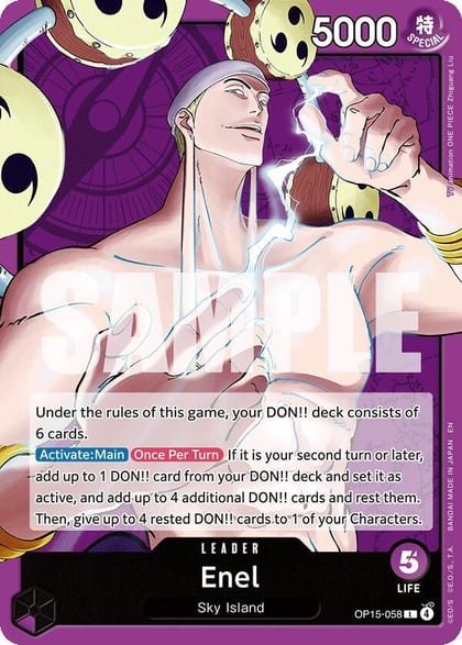 Enel (OP15-058), Adventure on Kami's Island OP15-058