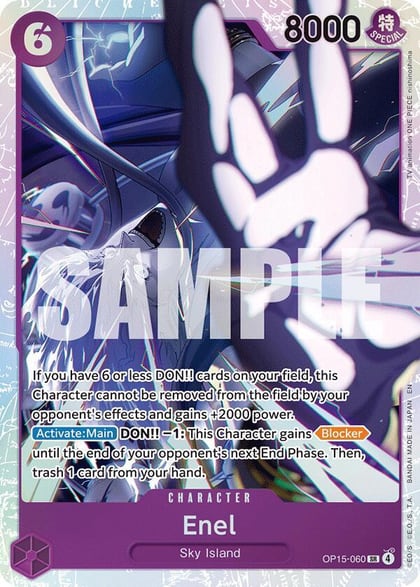 Enel (OP15-060), Adventure on Kami's Island OP15-060