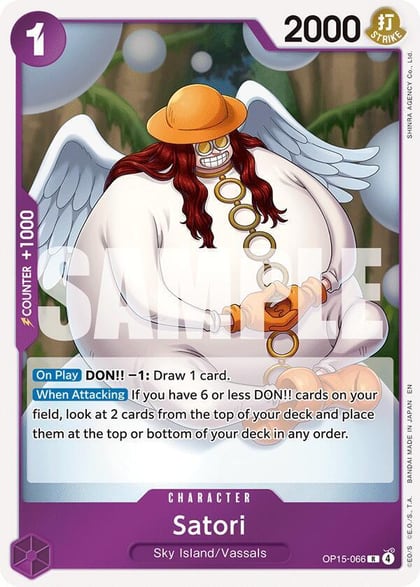 Satori, Adventure on Kami's Island OP15-066