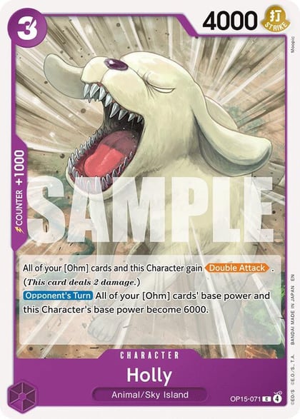 Holly, Adventure on Kami's Island OP15-071