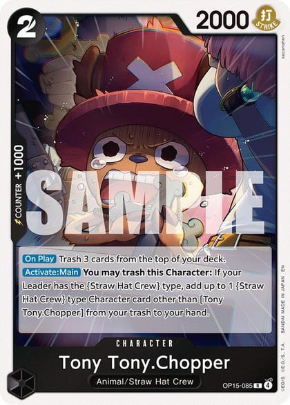 Tony Tony.Chopper (OP15-085), Adventure on Kami's Island OP15-085