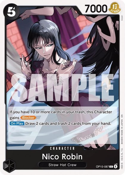 Nico Robin (OP15-087), Adventure on Kami's Island OP15-087