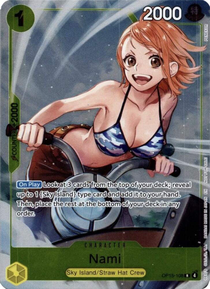 Nami (OP15-108) (Dash Pack), Adventure on Kami's Island OP15-108