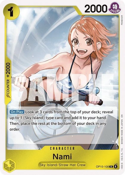 Nami (OP15-108), Adventure on Kami's Island OP15-108