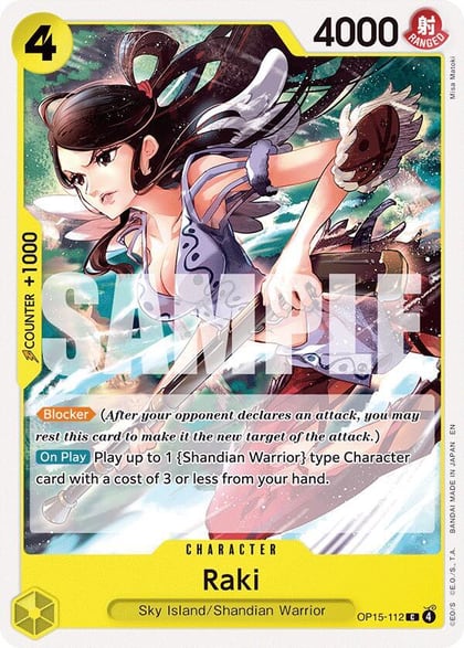 Raki, Adventure on Kami's Island OP15-112