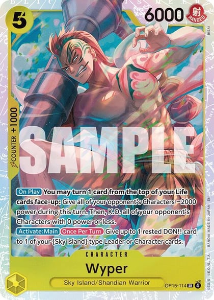 Wyper, Adventure on Kami's Island OP15-114