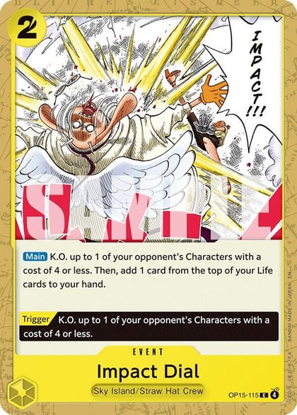Impact Dial, Adventure on Kami's Island OP15-115