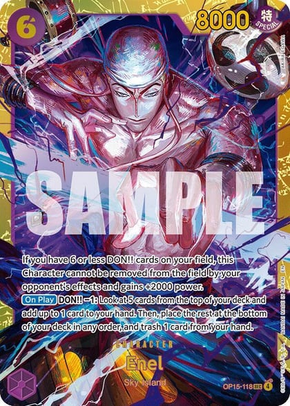 Enel (OP15-118), Adventure on Kami's Island OP15-118