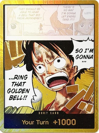 DON!! Card (Luffy) (Gold), Adventure on Kami's Island #686651