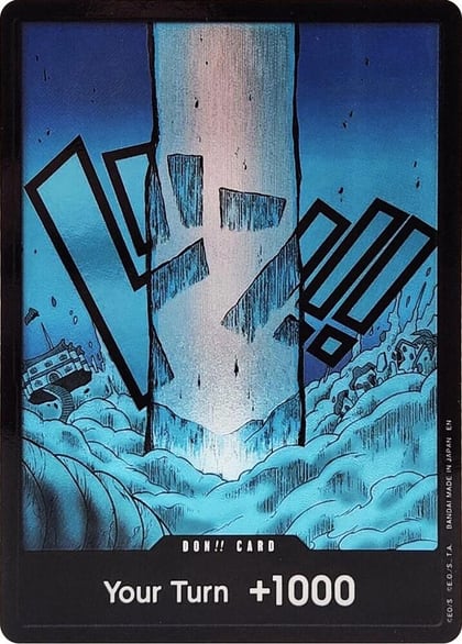 DON!! Card (Enel Lightning) (Double Pack Set Vol. 10), Adventure on Kami's Island #689810