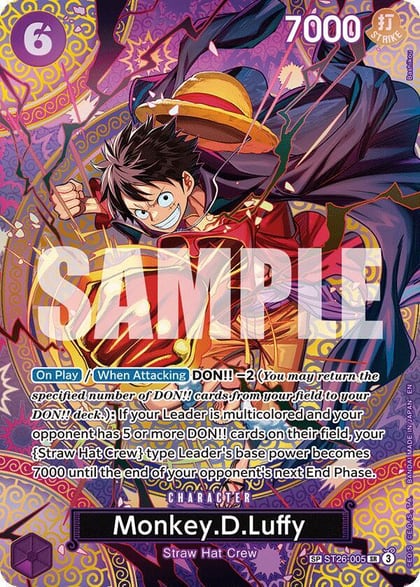 Monkey.D.Luffy (SP), Adventure on Kami's Island ST26-005