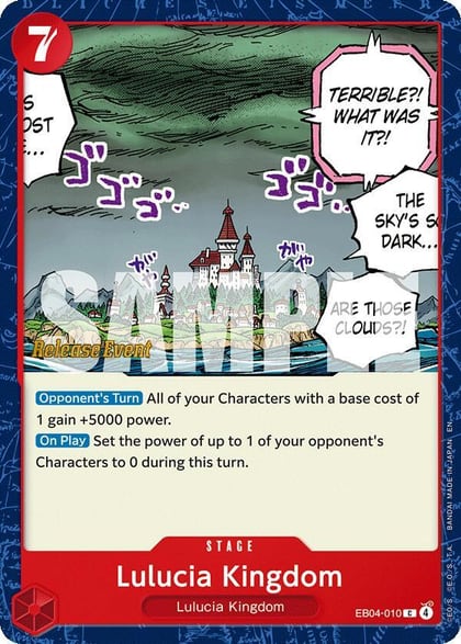 Lulucia Kingdom, Adventure on Kami's Island Release Event Cards EB04-010