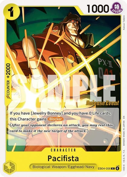 Pacifista, Adventure on Kami's Island Release Event Cards EB04-056