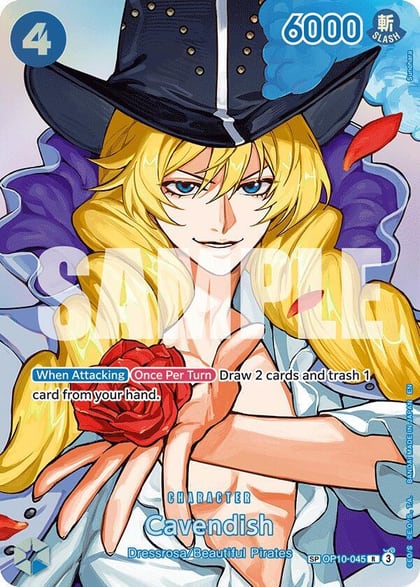 Cavendish (SP), The Time of Battle OP10-045