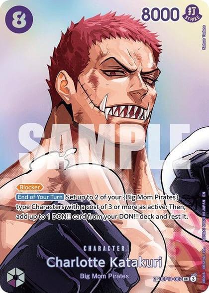 Charlotte Katakuri (SP), The Time of Battle OP11-067