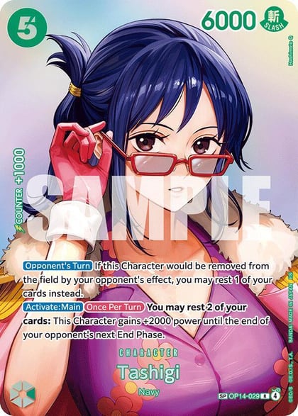 Tashigi (SP), The Time of Battle OP14-029