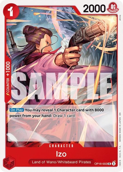 Izo, The Time of Battle OP16-002