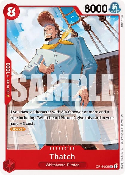 Thatch, The Time of Battle OP16-005