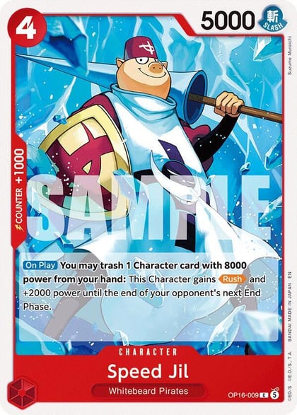 Speed Jil, The Time of Battle OP16-009