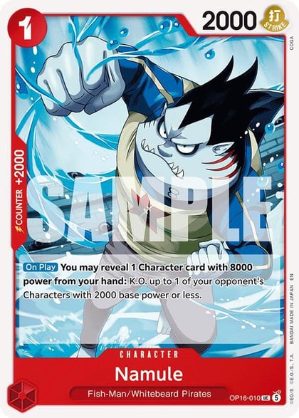 Namule, The Time of Battle OP16-010