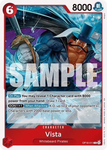 Vista, The Time of Battle OP16-011
