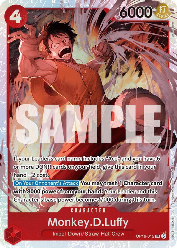 Monkey.D.Luffy, The Time of Battle OP16-015