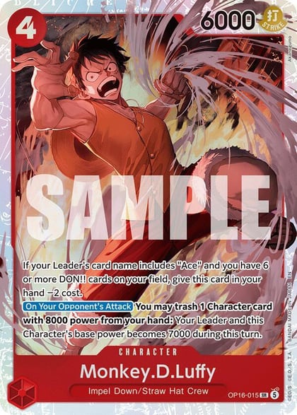Monkey.D.Luffy, The Time of Battle OP16-015