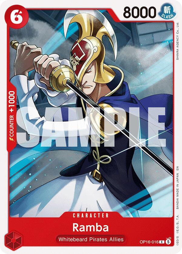 Ramba, The Time of Battle OP16-016
