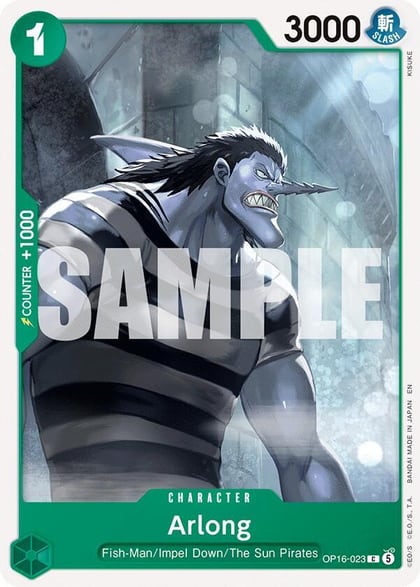 Arlong, The Time of Battle OP16-023