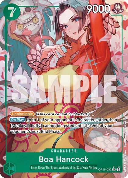 Boa Hancock (Alternate Art), The Time of Battle OP16-032