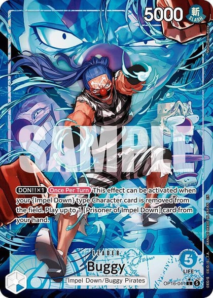 Buggy (041) (Alternate Art), The Time of Battle OP16-041