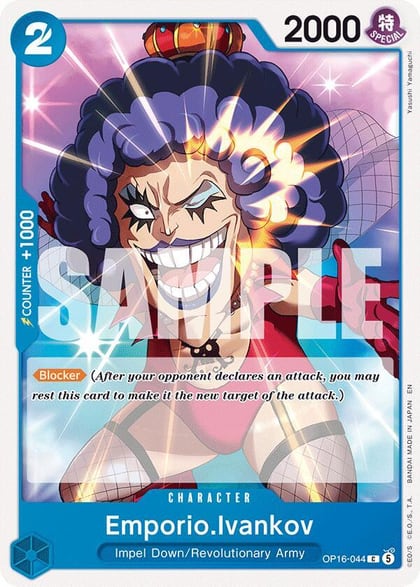 Emporio.Ivankov (044), The Time of Battle OP16-044