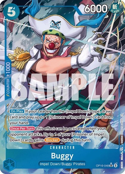 Buggy (048) (Alternate Art), The Time of Battle OP16-048
