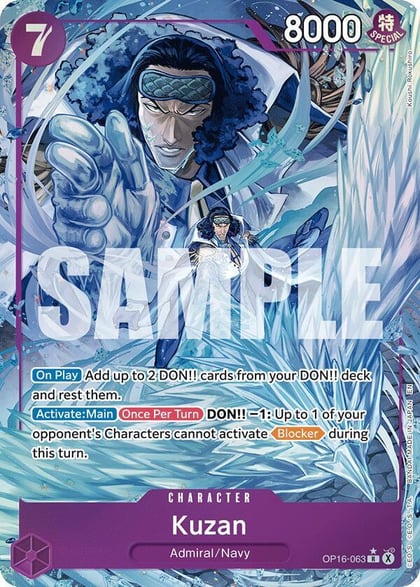 Kuzan (Alternate Art), The Time of Battle OP16-063